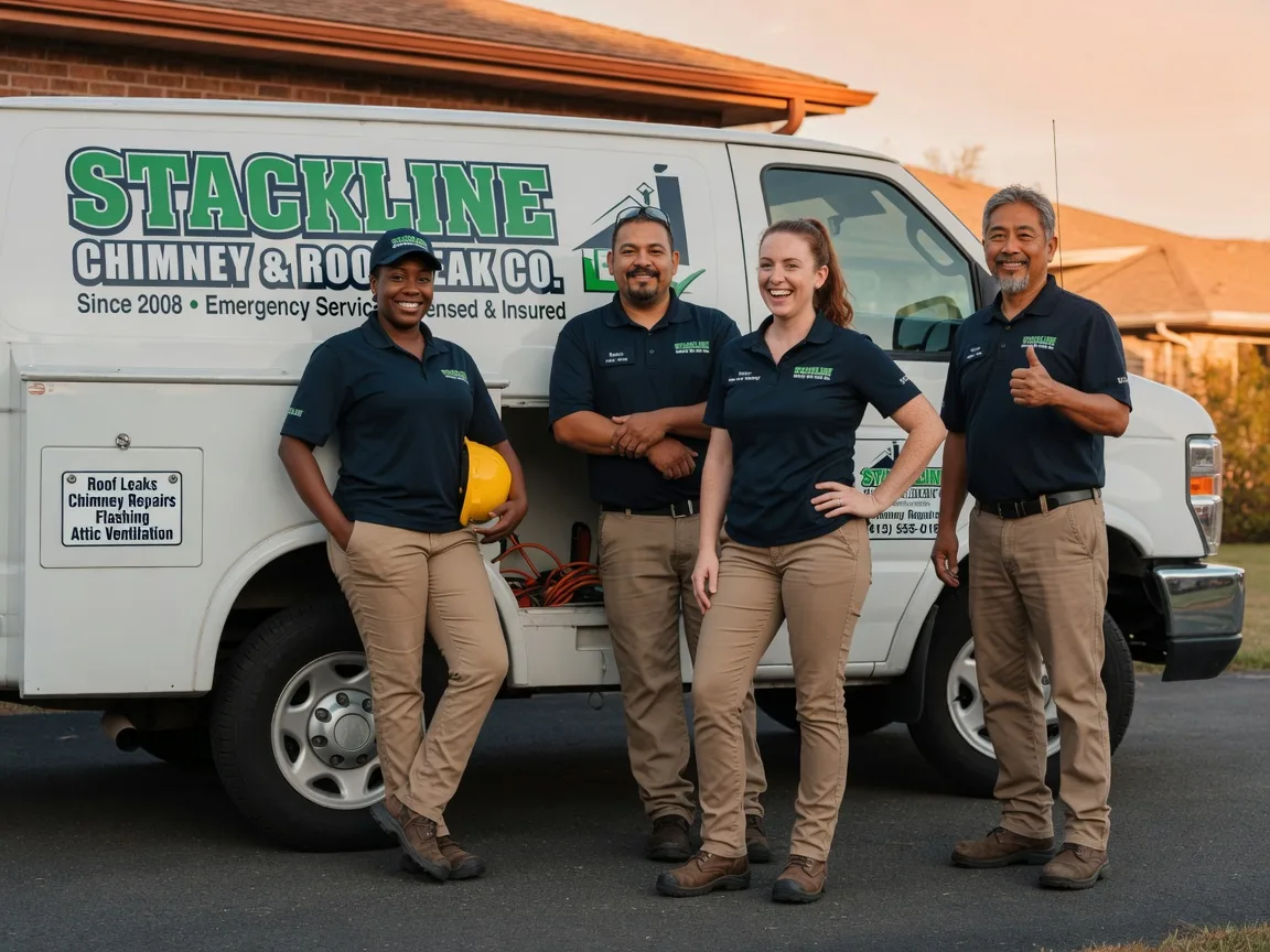 Chimney flashing repair company in New Carlisle, OH